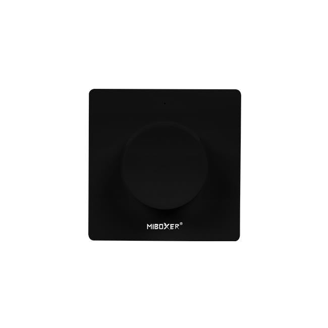 Draadloze wand dimmer - Mi-Boxer - Zwart Draadloze wand dimmer - Mi-Boxer - Zwart